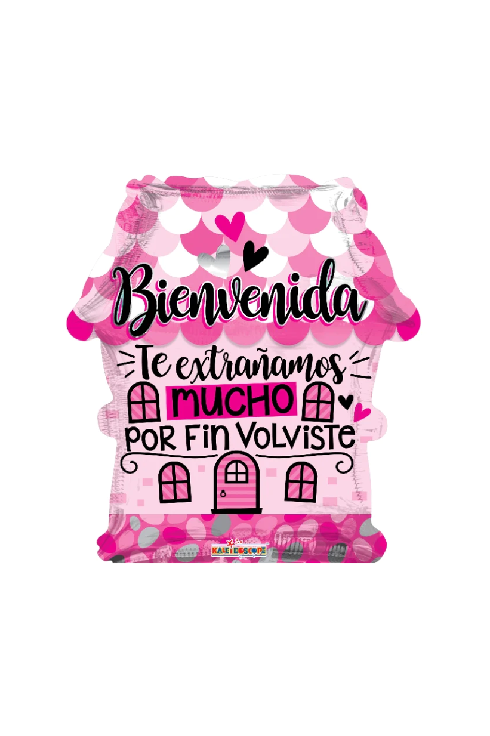 GLOBO DE FORMA DE CASA DE BIENVENIDA A CASA