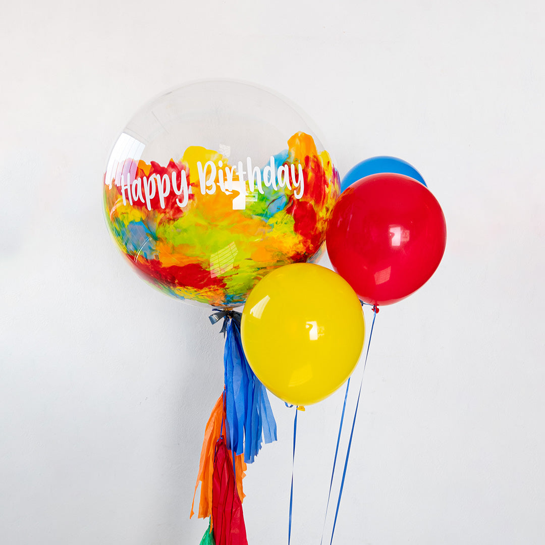 ARREGLO DE GLOBOS PERSONALIZADOS
