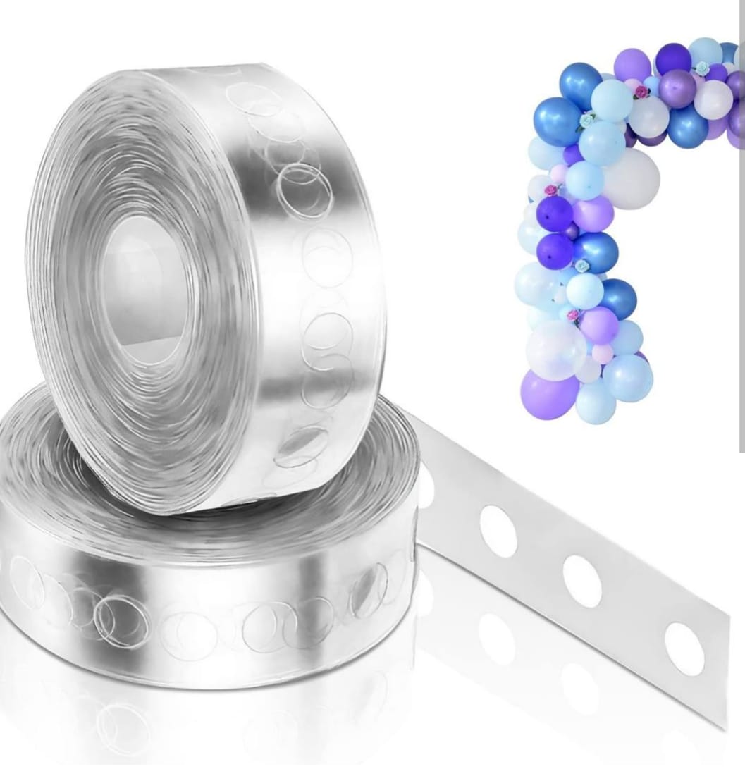 TIRA TRANSPARENTE PARA UNIR GLOBOS