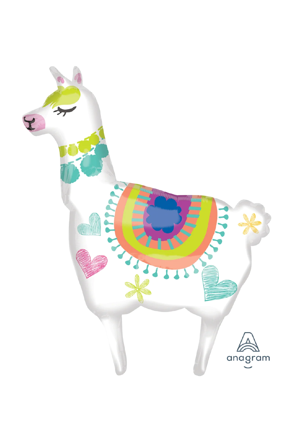 GLOBO EN FORMA DE LLAMA