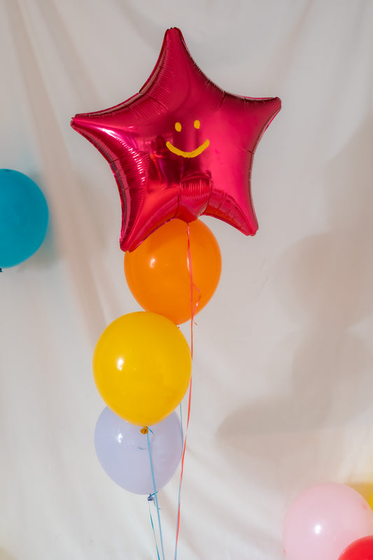 Estrella Happy Face + Paleta Payaso